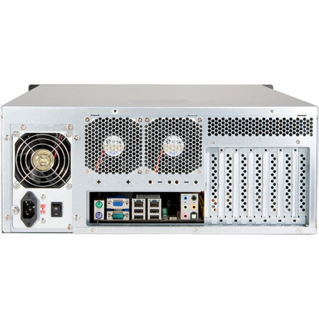 Obudowa rack Chenbro rm42300 (czarno-srebrna | 2x USB-A 3.2 (5 Gbit s))