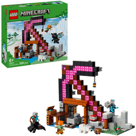 Zestaw Lego Minecraft Kopalnia kilofów dla dzieci - 21277
