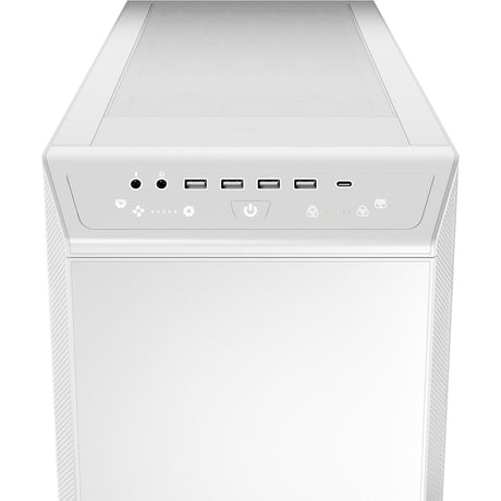 Bądź cicho! obudowa dark base pro 901 big tower (biała | 4x USB-A | 1x USB-C | RGB | szkło hartowane)