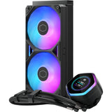 Cooler Master MasterLiquid 240 Atmos II LCD ARGB Chłodzenie wodne (czarne)
