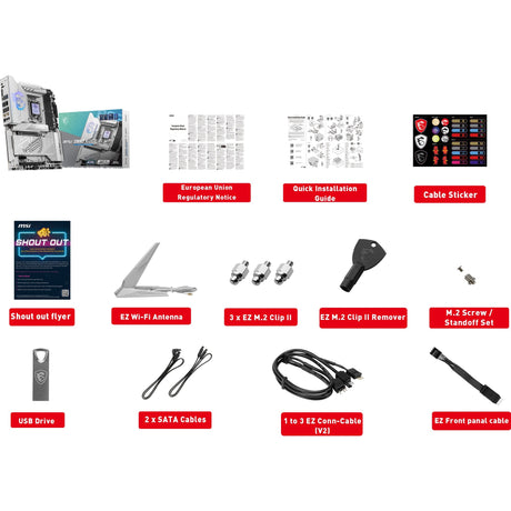 Płyta główna MSI MPG Z890 Edge Ti WiFi Socket 1851 (RAID, 5 GB-LAN, WLAN, BT, dźwięk, ATX)