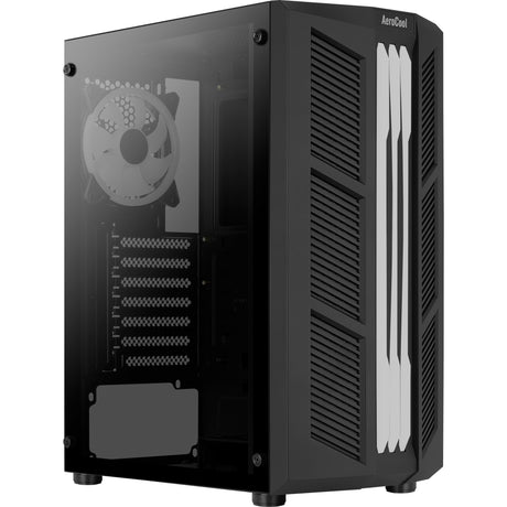 Obudowa Aerocool Prime V2 Midi Tower (czarna | 2x USB-A | RGB | okienko)
