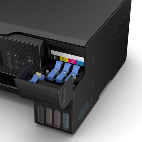 Epson ecotank et-2871 a4 wielofunkcyjna drukarka Wi-Fi ze zbiornikiem atramentu, uniwersalna drukarka atramentowa (czarny, skanowanie, kopiowanie, Wi-Fi, w tym do 3 lat atramentu)