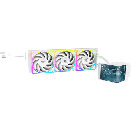 Thermaltake Magcurve 360 Ultra ARGB Sync AIO Liquid Cooler - Snow Edition Chłodzenie wodne (białe)