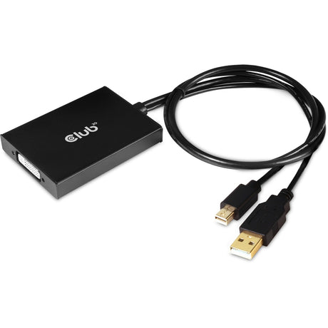 Club 3D mini displayport 1.2 > adapter dual link DVI-D (czarny, 0,6 m)