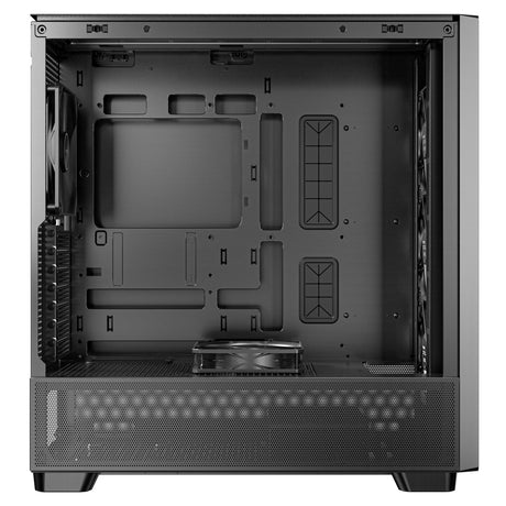 Obudowa Antec Flux Midi Tower (czarna | 2x USB-A | 1x USB-C | szkło hartowane)