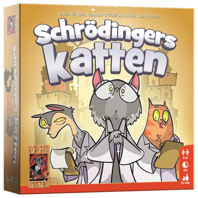 999 gier 999 gier Gra karciana z kotem Schrödingera (holenderski, 2–6 graczy, 20 minut, od 10 lat)
