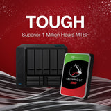 Dysk twardy Seagate ironwolf 4 TB (ST4000VN006, SATA 600, 24 7)