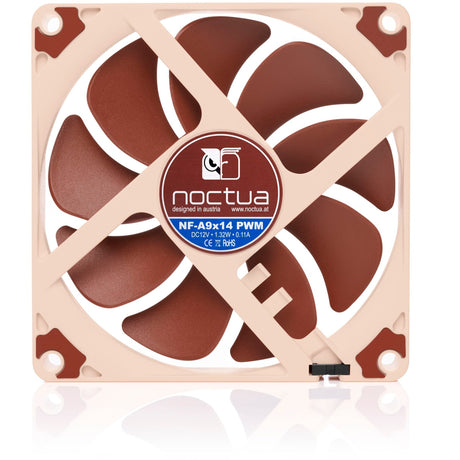 Wentylator obudowy Noctua nf-a9x14 (brązowy, 92 x 92 x 14 mm, pwm)