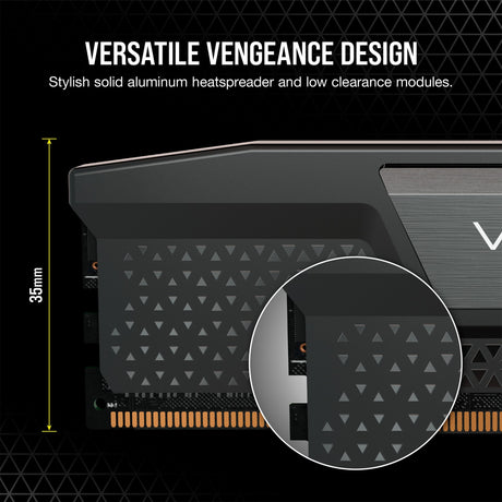 Corsair Vengeance 32 GB DDR5-6000 (2x 16 GB) RAM (czarny, cmk32gx5m2b6000c30, xmp 3.0)