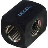 Trójnik przyłączeniowy Alphacool HF, okrągły, g1 4 (czarny)
