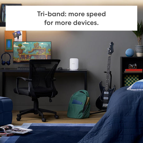 Router WiFi Eero pro 7 mesh, 3-częściowy router mesh (biały)