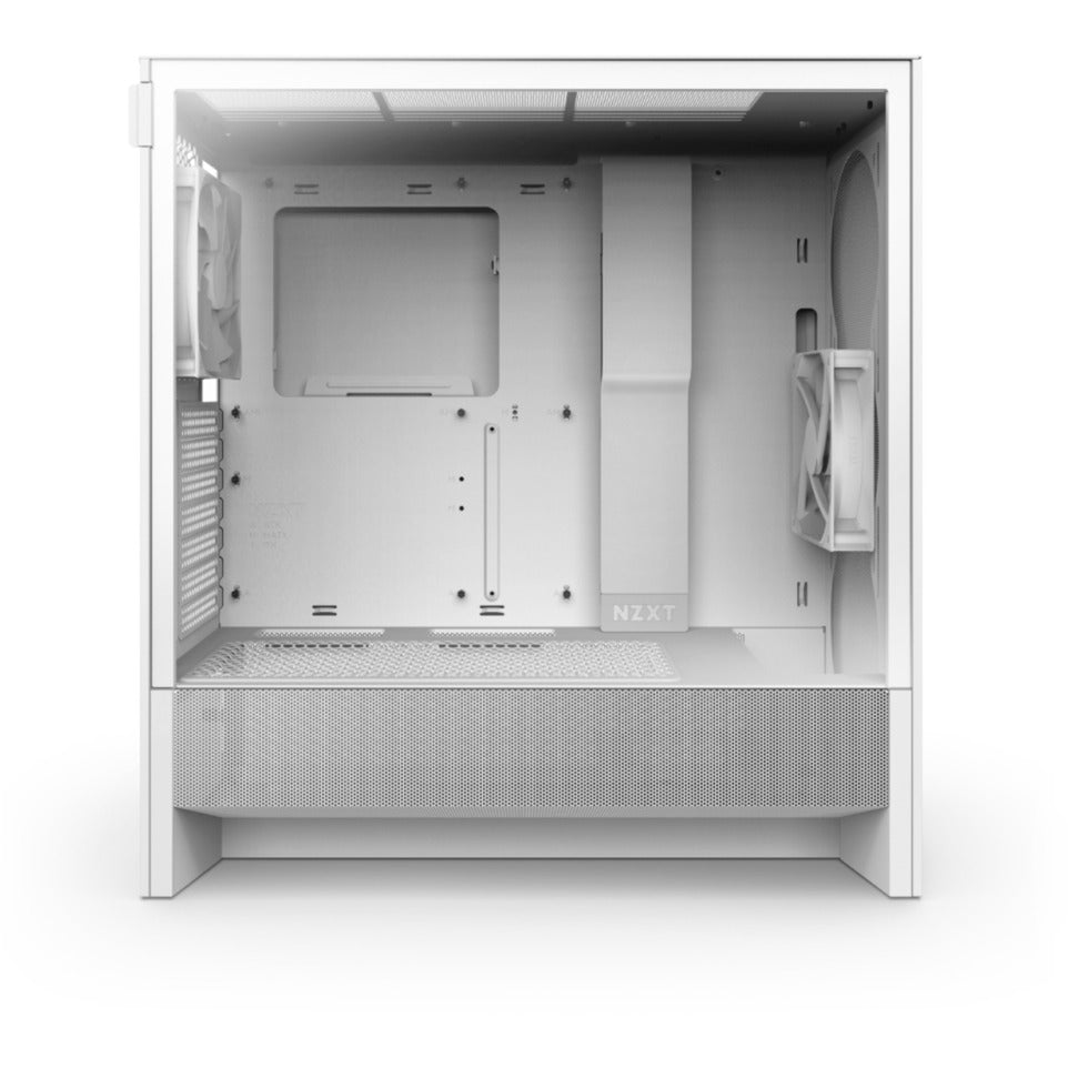 Obudowa midi tower Nzxt h5 flow v2 (biała | 1x USB-A | 1x USB-C | szkło hartowane)