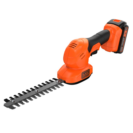Nożyce do trawy i krzewów Black+decker bcss18b-xj 18 V (bez akumulatora) (pomarańczowo-czarny, akumulator i ładowarka nie wchodzą w skład zestawu)