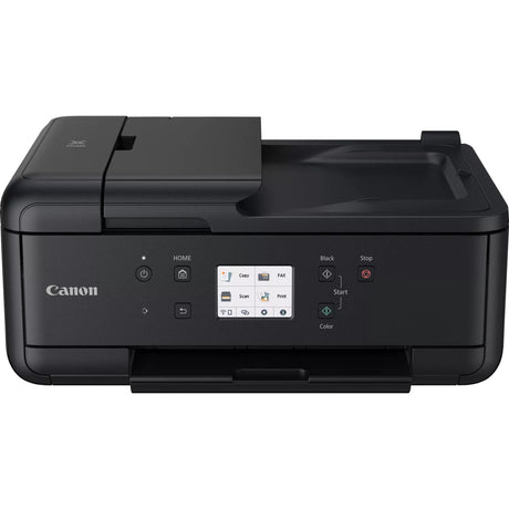 Uniwersalna drukarka atramentowa Canon Pixma TR7650 z funkcją faksu (czarny, USB, Wi-Fi, kopiowanie, skanowanie, faks)