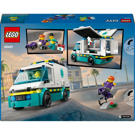 Lego ambulans miejski - 60451
