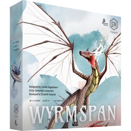Asmodee wyrmspan – angielska gra planszowa
