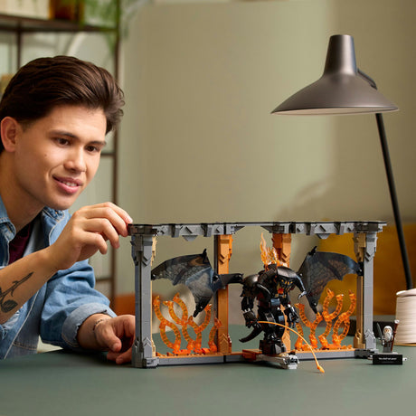 Podstawka z ikonami Lego: Władca Pierścieni – zestaw Balrog – 10367