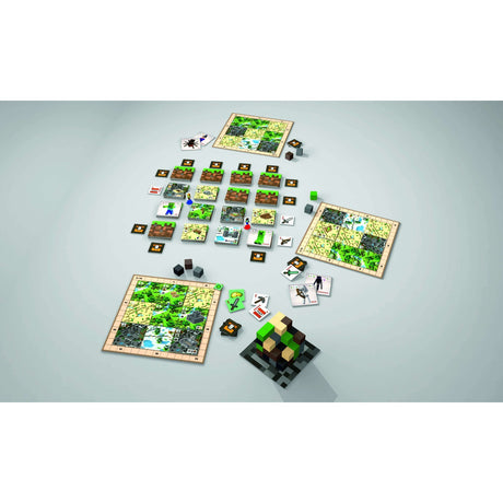 Gra planszowa Ravensburger Minecraft Builders Biomes (wielojęzyczna, 2–4 graczy, 30–60 minut, od 10 lat)