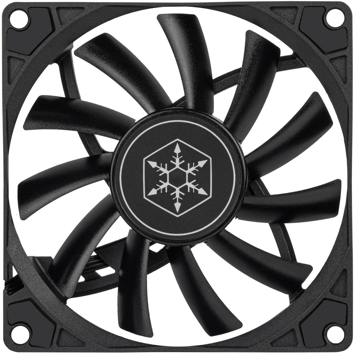 Wentylator Silverstone Air Slimmer 90 (czarny, 92 x 92 x 15 mm, pwm)