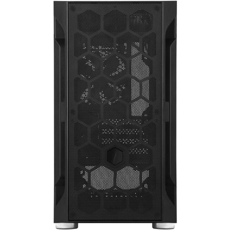 Obudowa midi tower Silverstone sst-fah1mb-g (czarna | 3x USB-A | szkło hartowane)