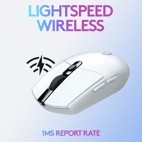 Bezprzewodowa mysz do gier Logitech G305 Lightspeed (biała, 200–12 000 dpi)