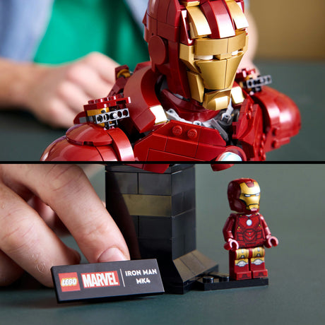 Lego Super Heroes Marvel 76327 Popiersie Iron Mana MK4