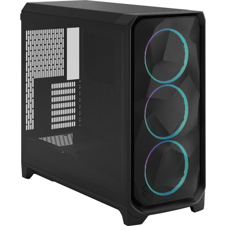 Konstrukcja fraktalna meshify 3 xl rgb duża obudowa typu tower (czarna | 2x usb-a | 1x usb-c | rgb | szkło hartowane)