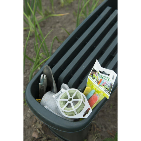 Stołek ogrodowy Nature Krzesło 2 w 1 (zielony)