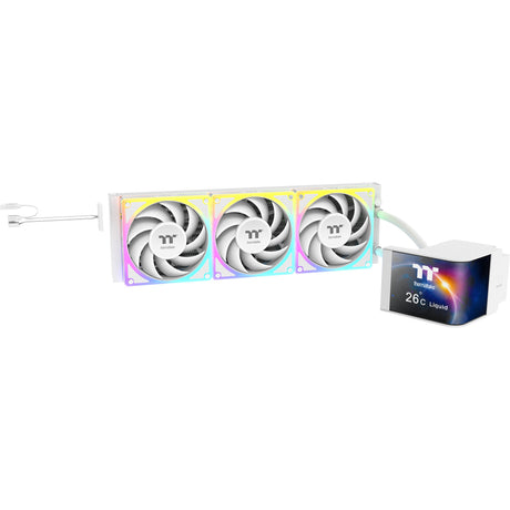 Thermaltake Magcurve 360 Ultra ARGB Sync AIO Liquid Cooler - Snow Edition Chłodzenie wodne (białe)