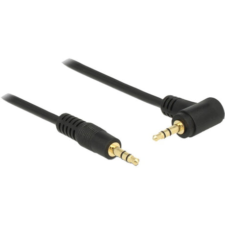 Delock Kabel męski 3,5 mm > 3,5 mm męski (czarny, 0,5 metra)