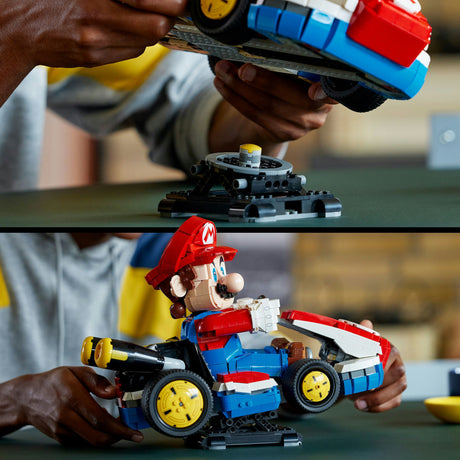 Lego Super Mario 72037 Mario Kart Mario i standardowy gokart