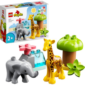 Lego Duplo - Zabawka konstrukcyjna Dzikie zwierzęta Afryki (10971)