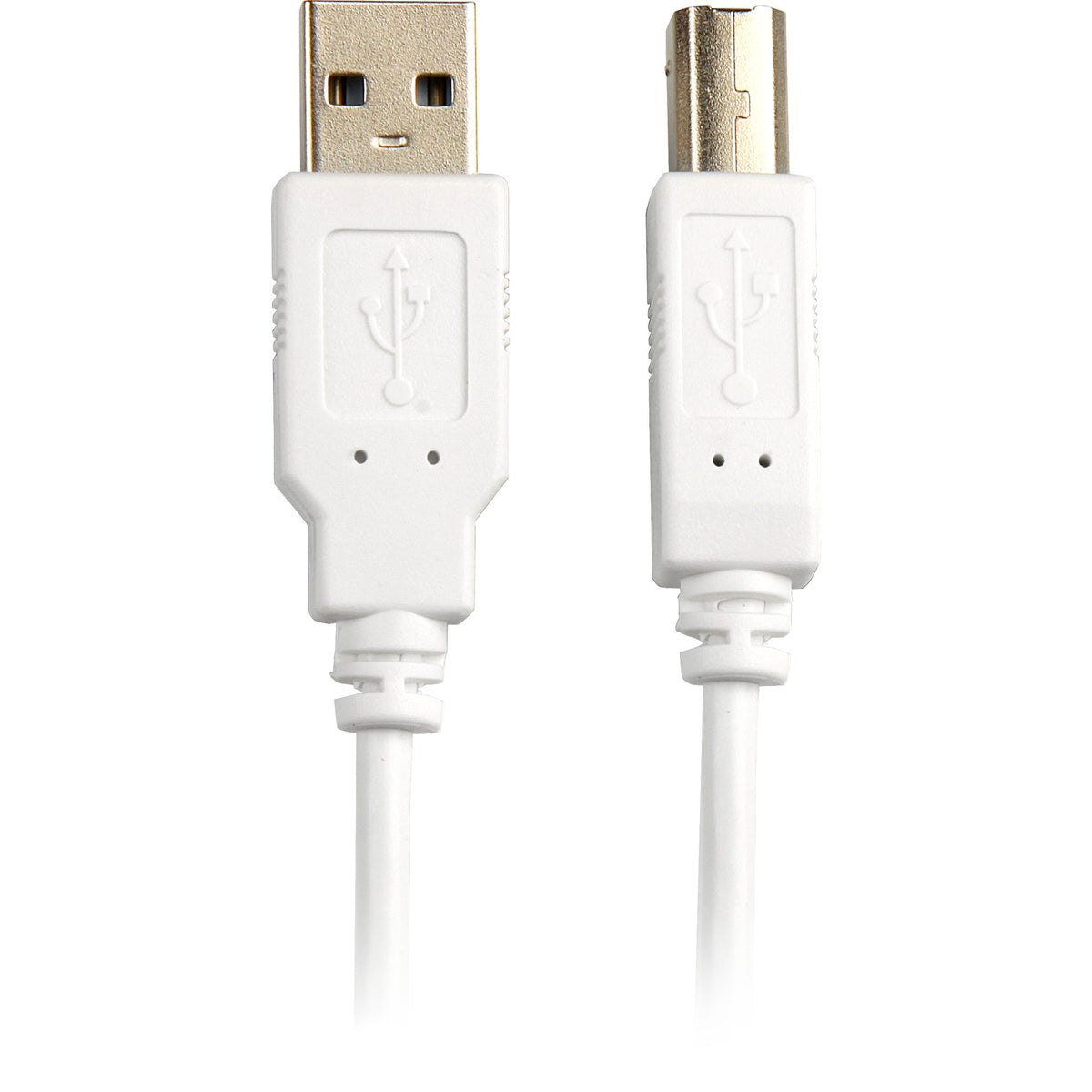 Kabel Sharkoon USB 2.0, USB-A > USB-B (biały, 0,5 m)