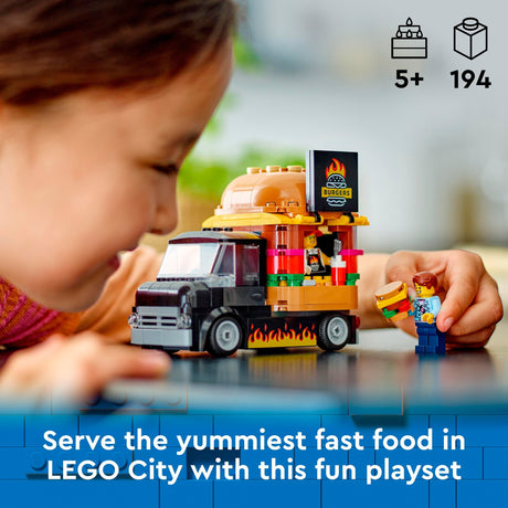 Lego City Ciężarówka z hamburgerami - 60404
