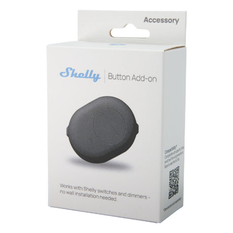 Shelly – przycisk rozszerzający do inteligentnej automatyki domowej z WiFi i Bluetooth