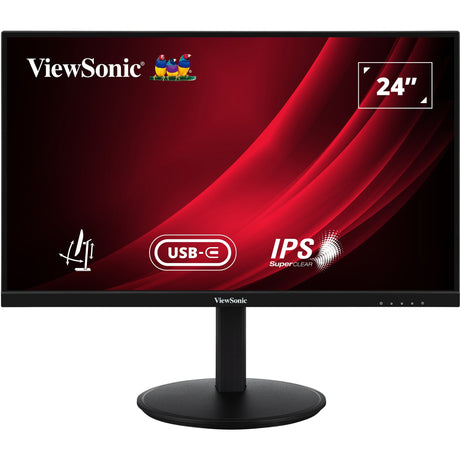 Monitor Viewsonic vg2409-mhdu-2 24 (czarny, 1x HDMI, 1x Display Port, USB-C, USB-A, USB-B, 100 Hz)