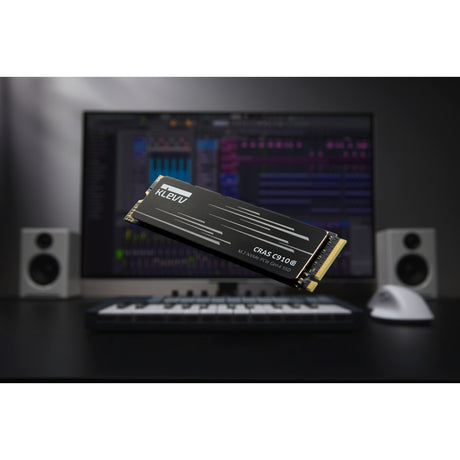 Klevv cras c910g 2 tb ssd (czarny, k02tbm2sp0-10g, pcie gen 4.0 x4, nvme 2.0)