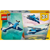 Lego Creator 3 w 1 - lotnictwo: zabawka konstrukcyjna samolotu wyścigowego (31160)