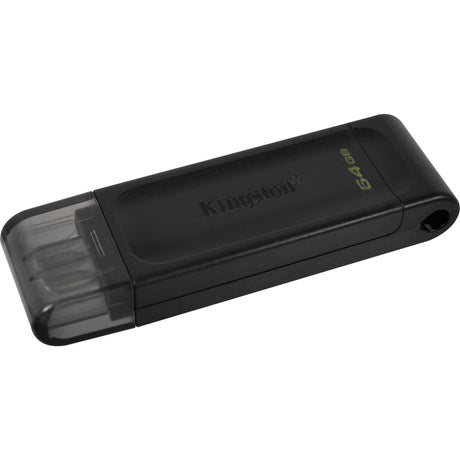 Pendrive Kingston Data Traveller 70 64 GB (czarny, dt70 64 GB, USB-C 3.2 gen 1)