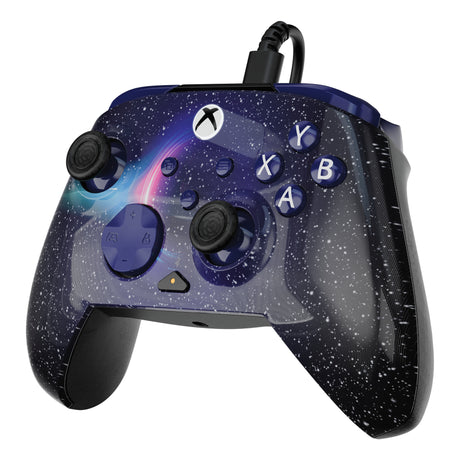 Zaawansowany kontroler przewodowy Turtle Beach Rematch (Dark Cosmos, Xbox Series X|S, Xbox One, PC)