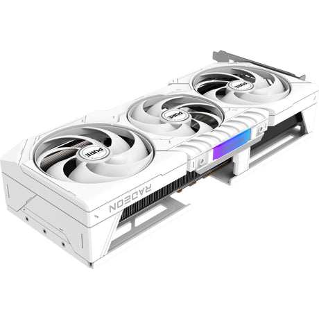Karta graficzna Sapphire Radeon RX 9070 XT Pure (biała, 2x Display Port, 2x HDMI 2.1, Rdna4)