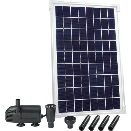 Pompa Ubbink solarmax 600 (czarna, z panelem słonecznym, pompą)