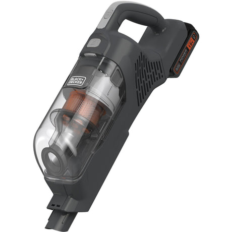 Odkurzacz 2 w 1 Black+decker bhfea18d1-qw 18v 2.0ah z wymiennym akumulatorem (w zestawie akumulator 18v 2.0ah i ładowarka)