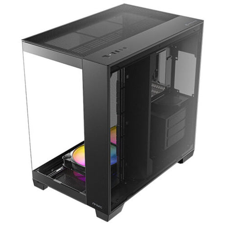 Obudowa midi tower Antec c8 argb (czarna | 2x USB-A | 1x USB-C | szkło hartowane)