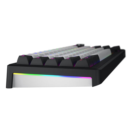 Hator skyfall mag ultima 8k wireless rgb mechanisch gaming toetsenbord (zwart, us lay-out (qwerty), hator aurum ice, 65%, rgb, double-shot pbt, hot-swap, 2.4ghz | bluetooth | usb-c)