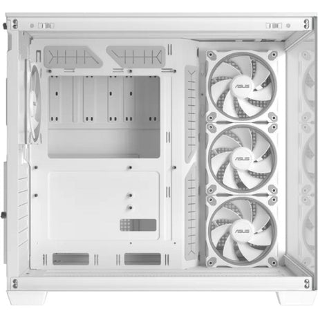 Obudowa Asus a32 plus midi tower (biała | 2x USB-A | 1x USB-C | RGB | szkło hartowane)