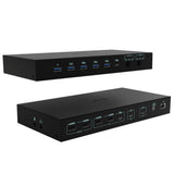 Stacja dokująca I-tec USB-C KVM Dock Pro (czarna)