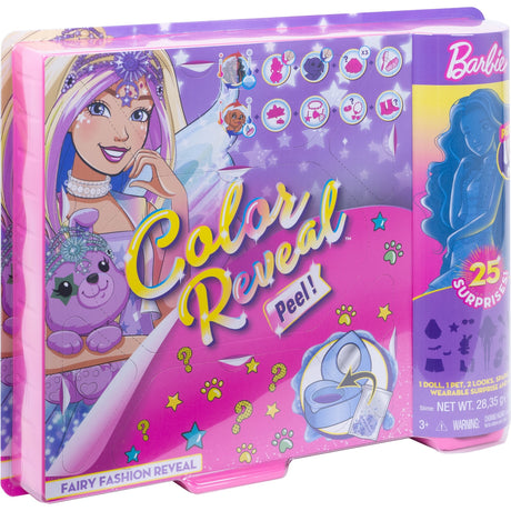 Barbie ujawnia kolory - lalka wróżka w stylu fantasy