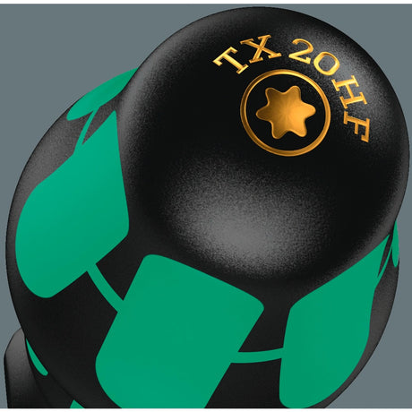 Zestaw wkrętaków Torx HF Wera 367 7 Kraftform Plus + stojak (czarno-zielony, 7 szt.)